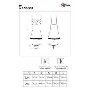 Chemise LivCo Zerunam Negru S-M