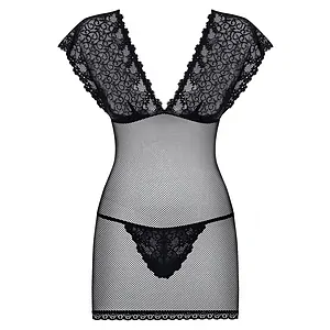 Chemise Obsessive 821-CHE Negru Chemise Obsessive 821-CHE Negru pe SexLab