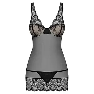 Chemise Obsessive 853-CHE Negru Chemise Obsessive 853-CHE Negru pe SexLab