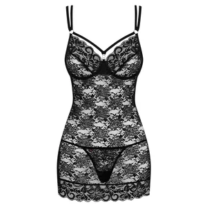 Chemise Obsessive 860-CHE Negru pe Sexlab.ro