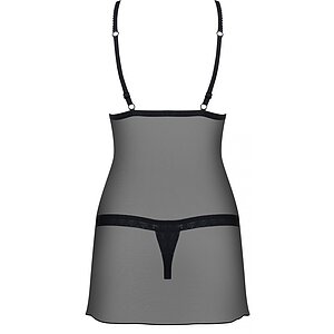 Chemise Obsessive 865-CHE Negru S-M