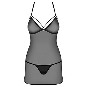 Chemise Obsessive 875-CHE Negru pe SexLab