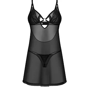 Chemise Obsessive Alliane Negru Chemise Obsessive Alliane Negru pe SexLab