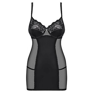 Chemise Obsessive Amallie Negru pe SexLab