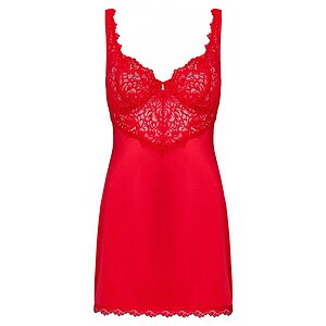 Chemise Obsessive Amor Cherris Rosu pe SexLab