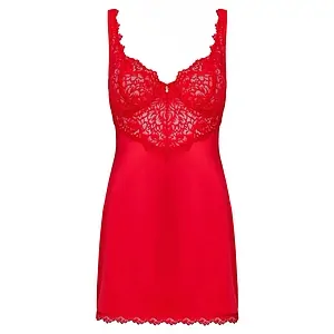 Chemise Obsessive Amor Cherris Roșu pe SexLab