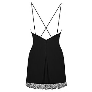 Chemise Obsessive Bella Rou Negru XL-2XL
