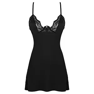 Chemise Obsessive Bellastia Negru pe SexLab