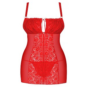 Chemise Obsessive Blossmina Roșu pe SexLab