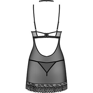 Chemise Obsessive Donarella Negru XL-2XL