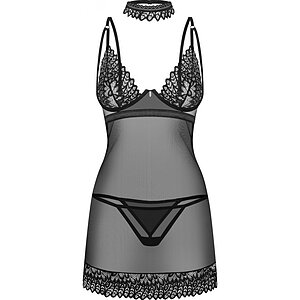 Chemise Obsessive Donarella Negru pe Sexlab.ro