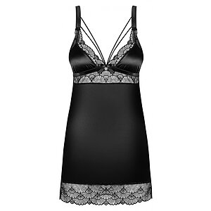 Chemise Obsessive Eloissa Negru pe SexLab