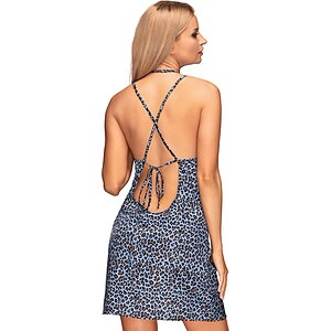 Chemise Obsessive Nadines Albastru L-XL