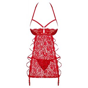 Chemise Obsessive Rediosa Roșu pe SexLab