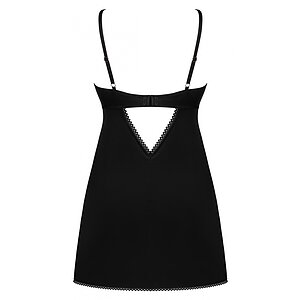Chemise Obsessive Rosenty Negru XS-S