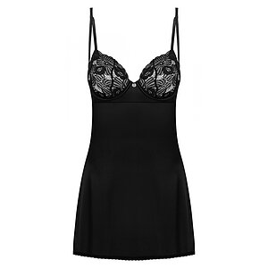 Chemise Obsessive Serena Love Negru pe SexLab