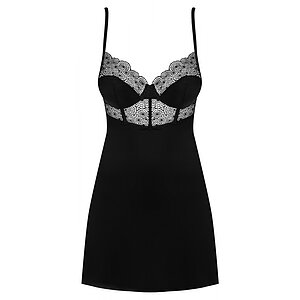 Chemise Obsessive Șharlotte Negru pe SexLab