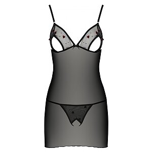Chemise Passion Lovelia Negru pe SexLab