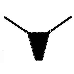 Chilot Allure Adore Velvet Negru Chilot Allure Adore Velvet Negru pe SexLab