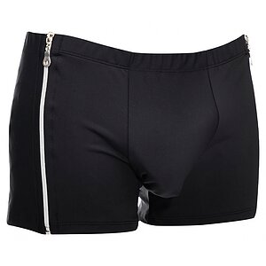 Chilot Amorable Boxer Shorts Negru pe SexLab