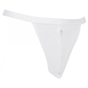 Chilot Amorable Jacob With Zipper Alb pe Sexlab.ro