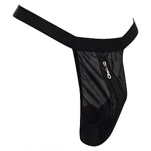 Chilot Amorable Lucas With Zipper Negru Chilot Amorable Lucas With Zipper Negru pe SexLab