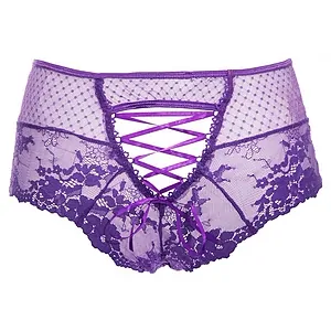 Chilot Amorable Open Back Mov pe SexLab