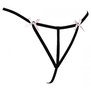 Chilot Amorable Open Clara Negru pe Sexlab.ro