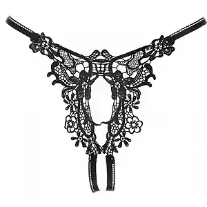 Chilot Amorable Open Madeline Negru Chilot Amorable Open Madeline Negru pe SexLab