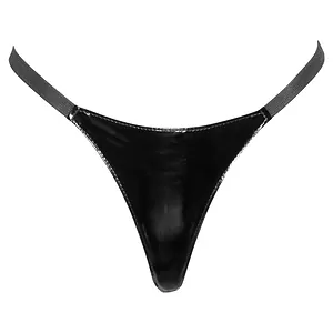 Chilot Black Level Vinyl Olivia Negru Chilot Black Level Vinyl Olivia Negru pe SexLab