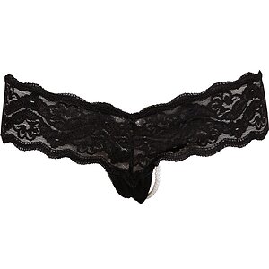 Chilot Cu Mărgele Cottelli Collection Dakota Negru M