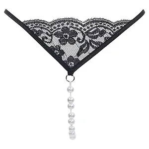 Chilot Cu Perle Amorable Renegade Negru Chilot Cu Perle Amorable Renegade Negru pe SexLab