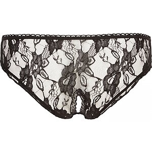 Chilot Decupat Briefs Cottelli Collection Negru XL