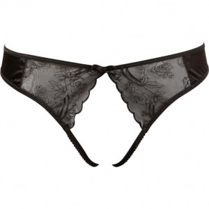 Chilot Decupat Cottelli Collection Denise Negru Chilot Decupat Cottelli Collection Denise Negru pe Sexlab.ro