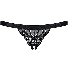 Chilot Decupat Obsessive 828-THC Negru Chilot Decupat Obsessive 828-THC Negru pe Sexlab.ro