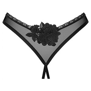 Chilot Decupat Obsessive Latinesa Negru XL-2XL
