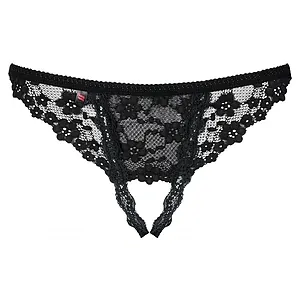 Chilot Decupat Obsessive Letica Negru Chilot Decupat Obsessive Letica Negru pe SexLab