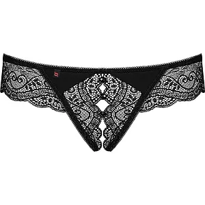 Chilot Decupat Obsessive Miamor Negru Chilot Decupat Obsessive Miamor Negru pe SexLab