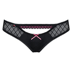 Chilot Obsessive 819-PAN Negru pe SexLab