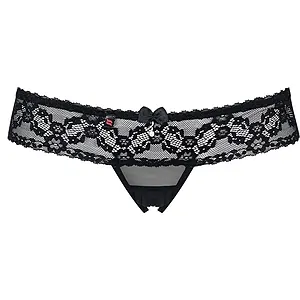 Chilot Obsessive 837-THC Negru Chilot Obsessive 837-THC Negru pe SexLab