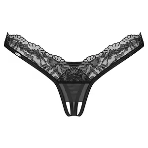 Chilot Obsessive Arrowel Decupat Negru Chilot Obsessive Arrowel Decupat Negru pe SexLab