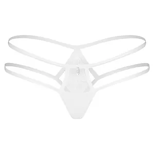 Chilot Obsessive Arrowel Panties Alb pe SexLab