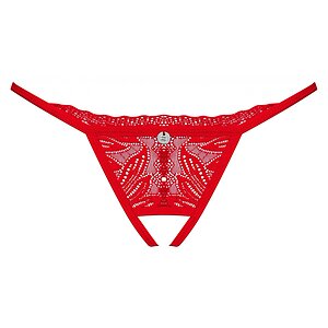 Chilot Obsessive Chilisa Decupat Roșu Chilot Obsessive Chilisa Decupat Roșu pe Sexlab.ro