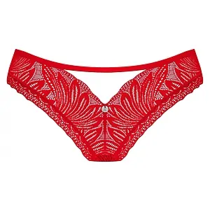 Chilot Obsessive Chilisa Panties Roșu Chilot Obsessive Chilisa Panties Roșu pe SexLab