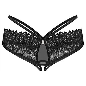 Chilot Obsessive Donarella Decupat Negru pe SexLab