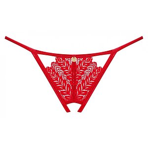 Chilot Obsessive Ingridia Decupat Roșu pe SexLab