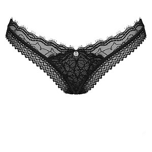 Chilot Obsessive Medilla Thong Negru pe Sexlab.ro