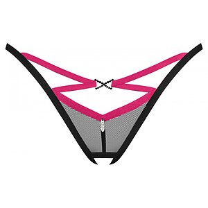 Chilot Obsessive Novenes Decupat Negru pe SexLab