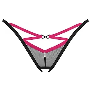 Chilot Obsessive Novenes Decupat Negru pe SexLab