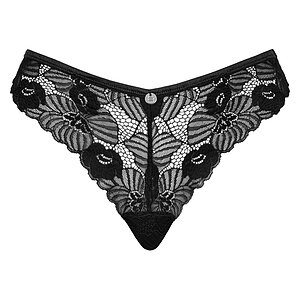 Chilot Obsessive Serena Love Panty Negru pe Sexlab.ro
